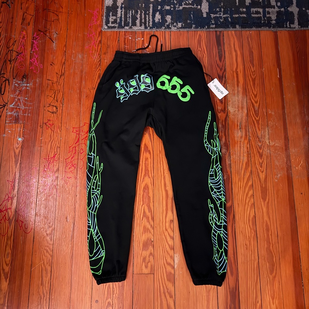 JuiceWRLD 999 x sp5der 555 Sweatpants